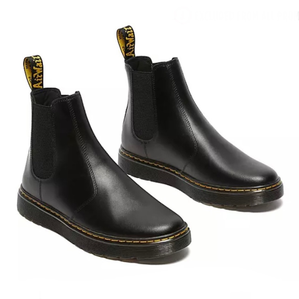DR.MARTENS WOMENS DORIAN CHELSEA BOOT - BLACK